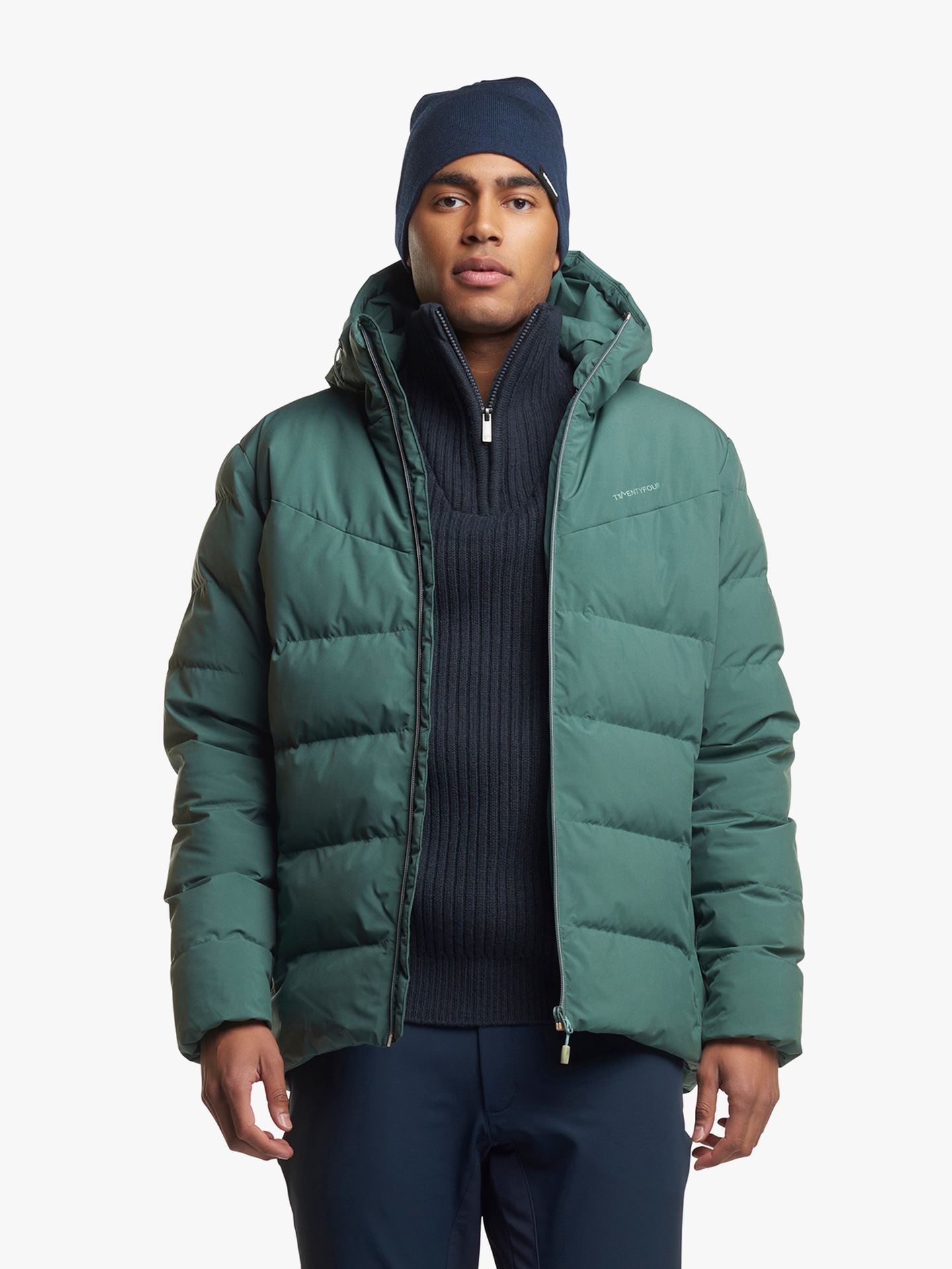 Twentyfour Finse Origin Dunjakke H Mellomgrønn