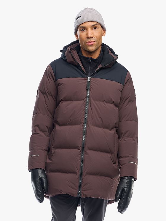 Twentyfour Mode Mio Dunparkas H Mørk Brun