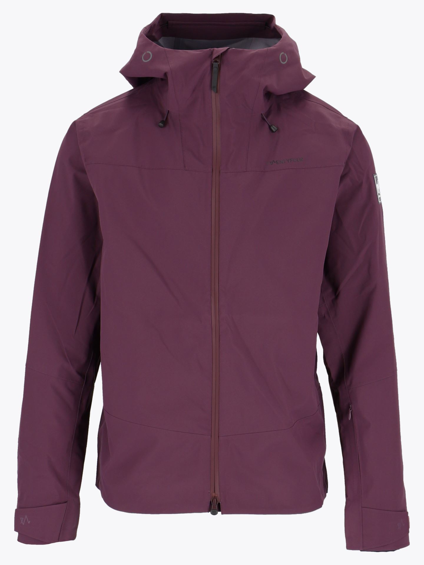 Twentyfour Isbre 3L Skalljakke H Dyp Plomme