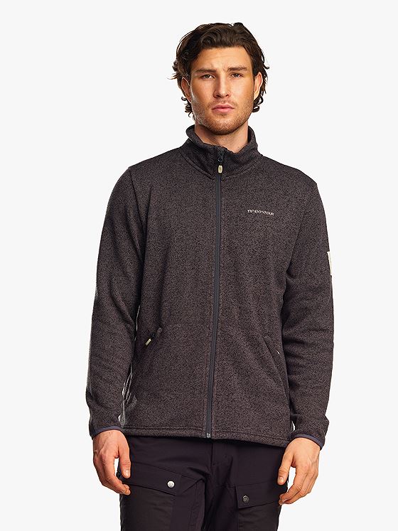 Twentyfour Finse Knitfleece H Skyggesort