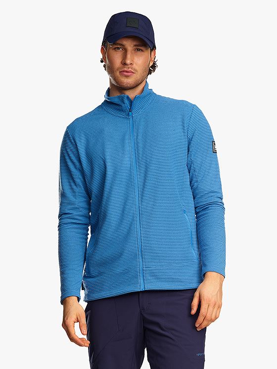 Twentyfour Flåm LZ Fleece H Asurblå