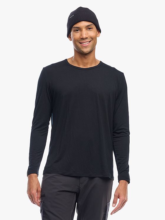 Twentyfour Mode Ullmix Topp H Sort