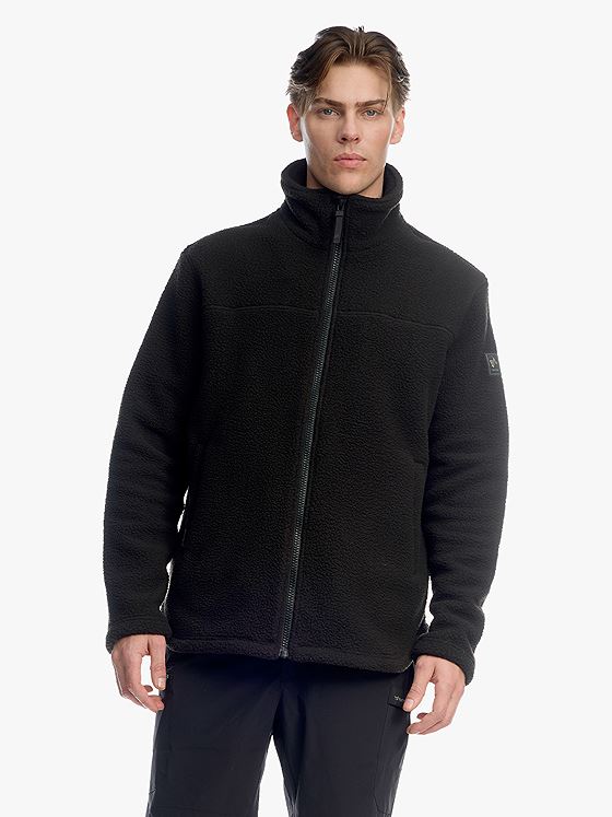 Twentyfour Mode Pile Jakke H Sort