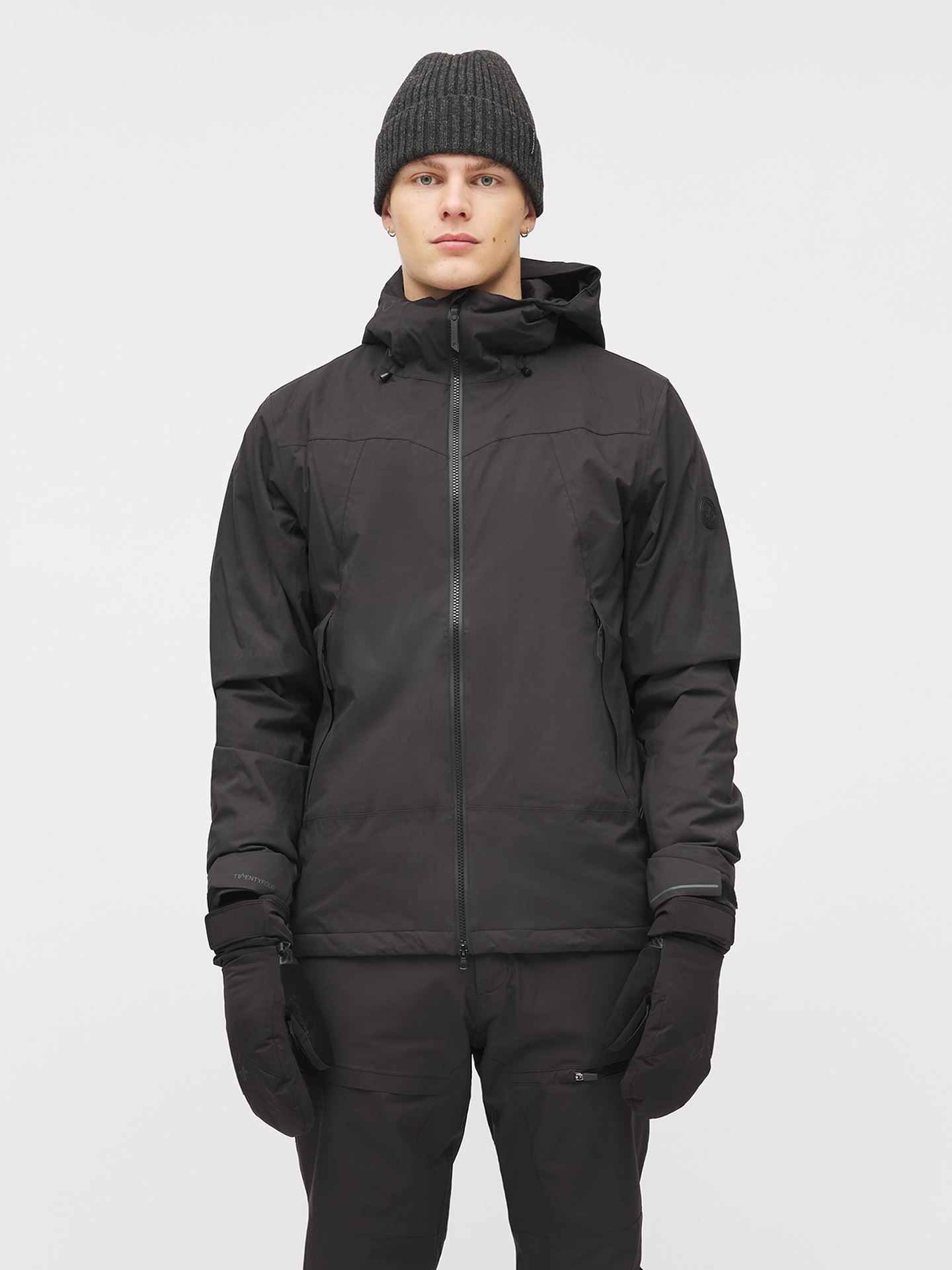 Twentyfour Aurora Warm Jakke H Sort