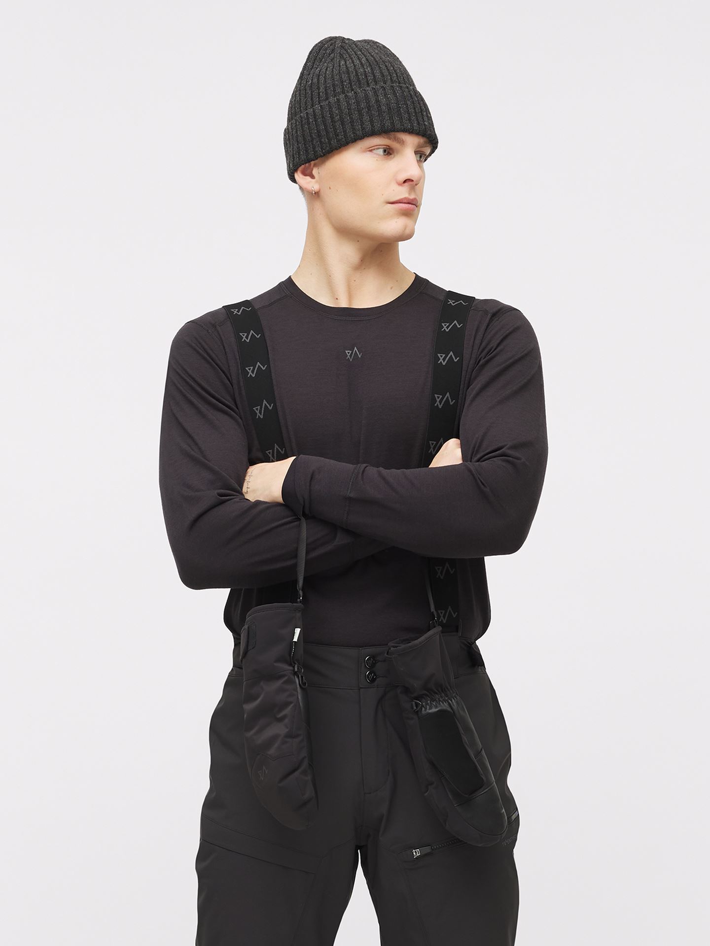 Twentyfour Aurora Vattert Bukse H Sort