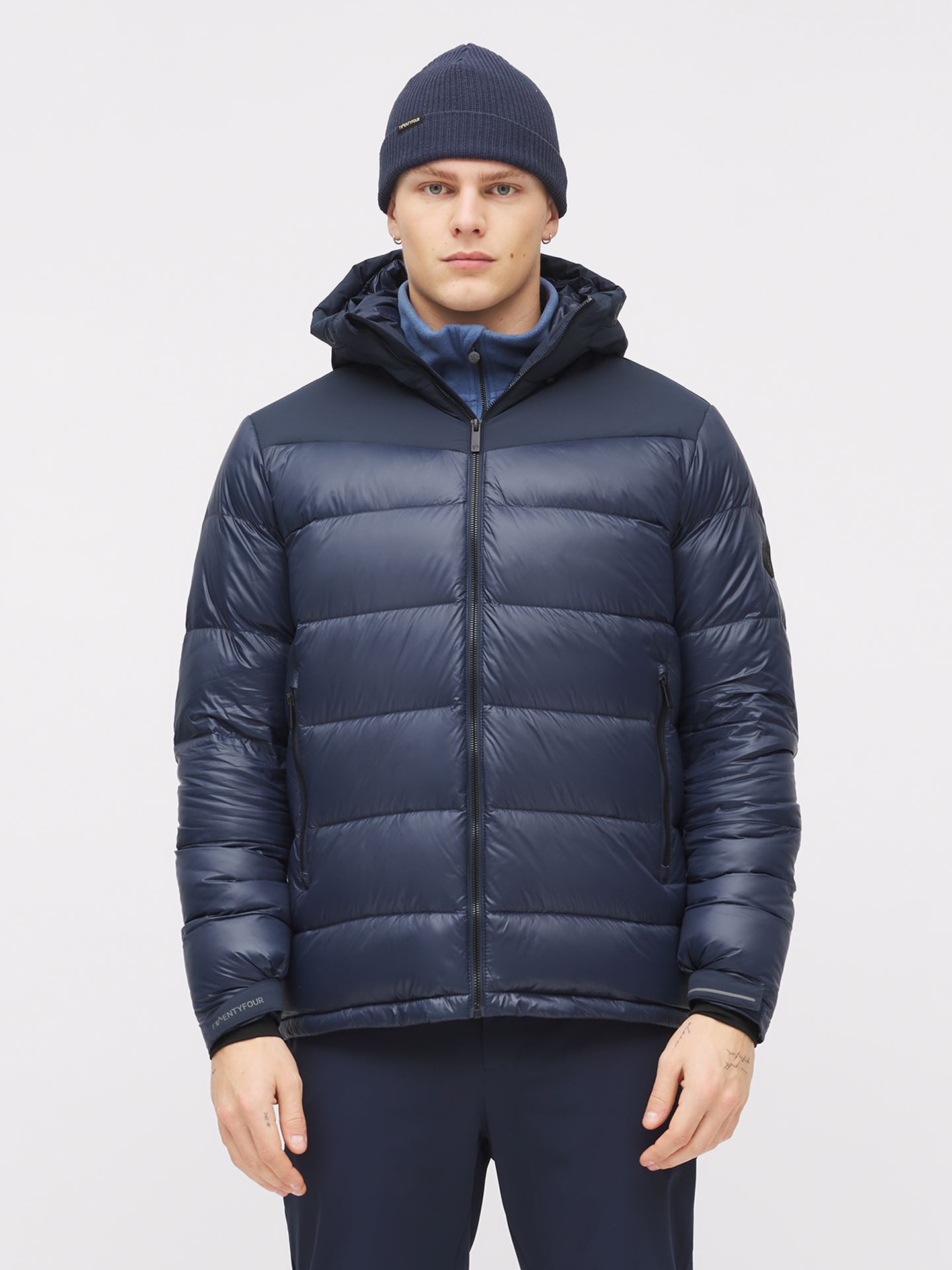 Twentyfour Aurora Warm Dunjakke H Marine