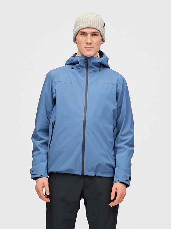 Twentyfour Aurora 2L Skalljakke H Gråblå