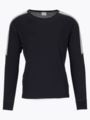 Twentyfour Aurora Merino LS Topp H Sort