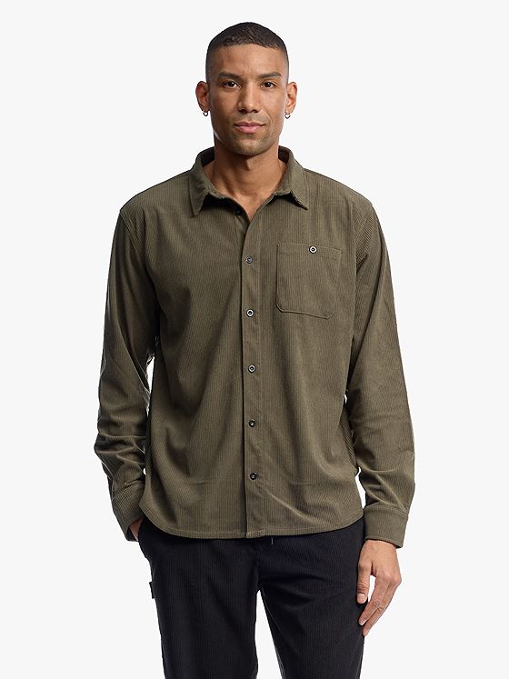 Twentyfour Mode Cord Skjorte H Furu
