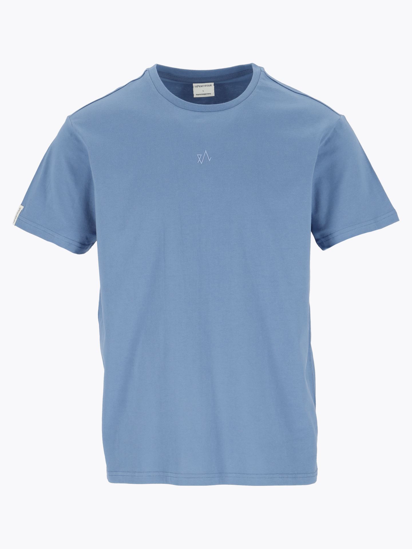 Twentyfour Mode T-skjorte U Mellomblå