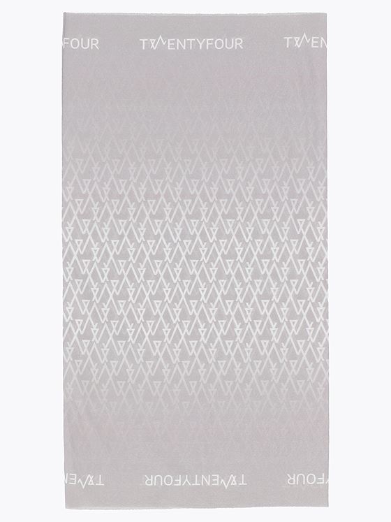 Twentyfour & Logo Hals Grå