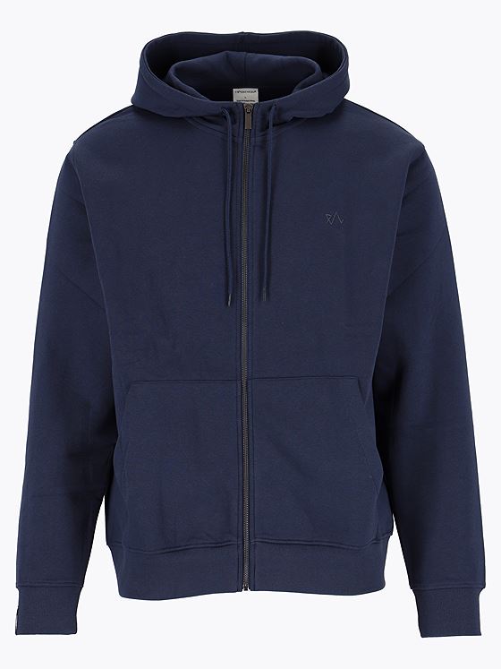 Twentyfour & Zip Hoodie U Marine