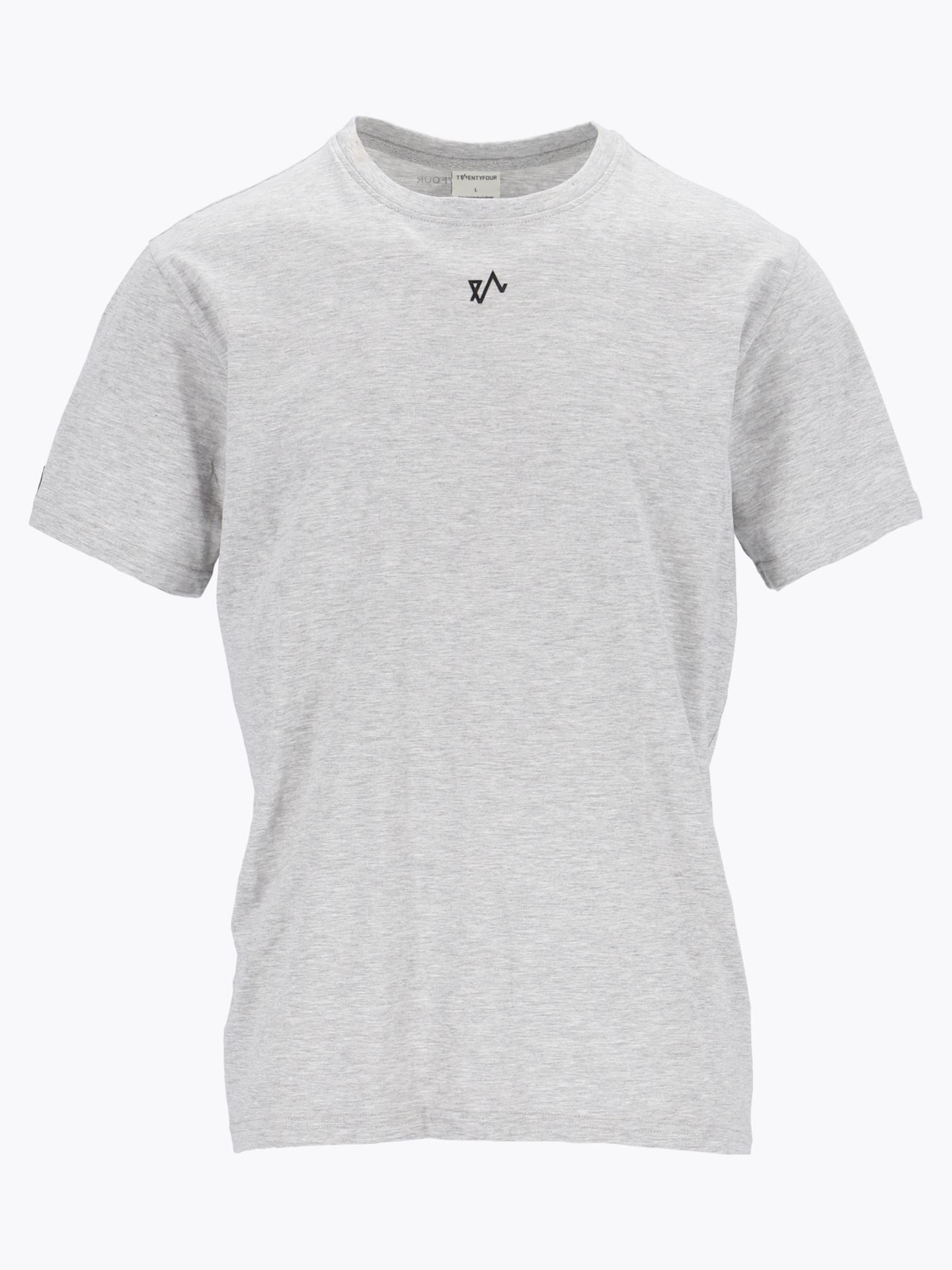 Twentyfour & T-skjorte U Lys Grå M