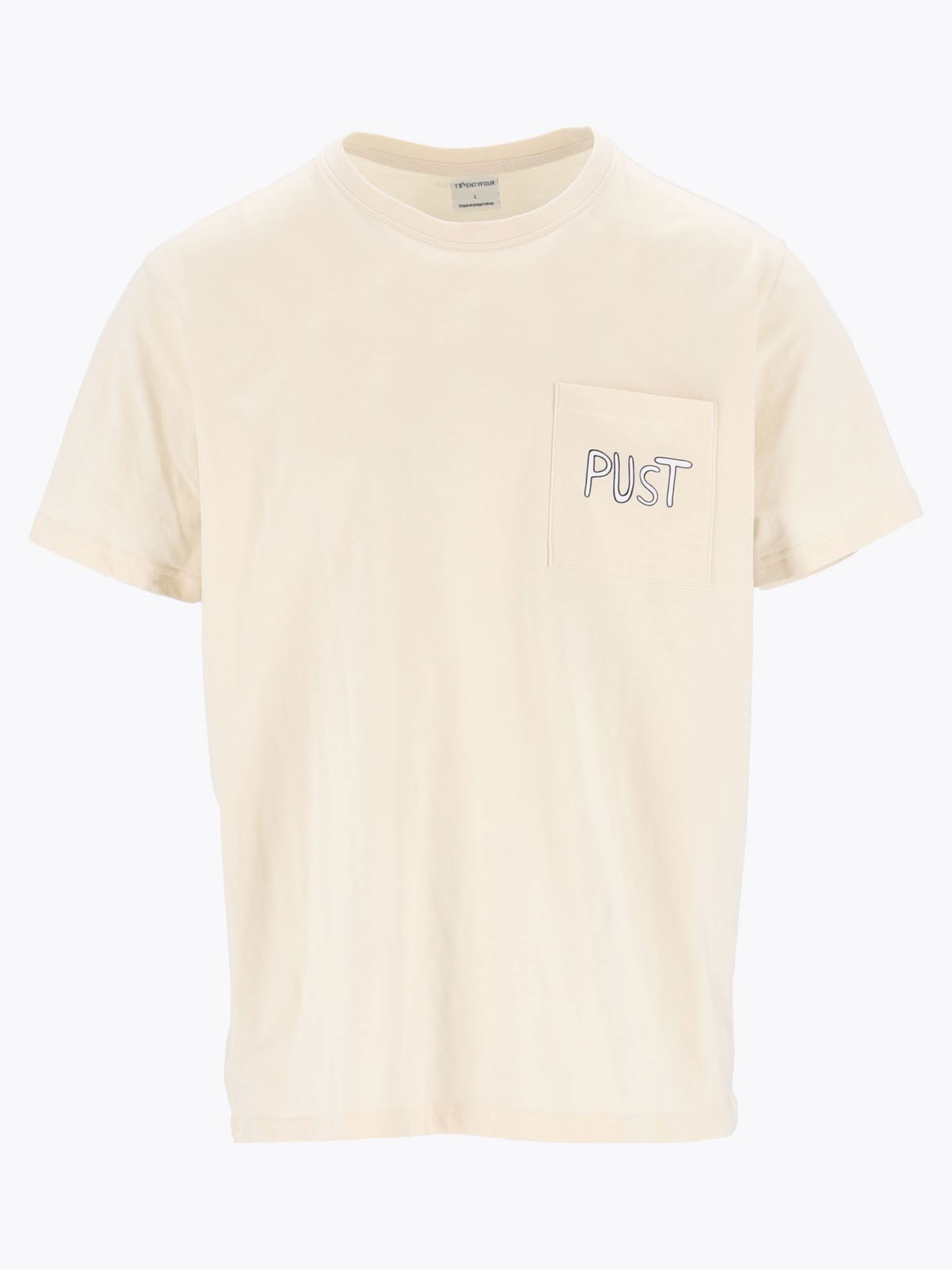 Twentyfour Mode X Frida Tee U Gråhvit