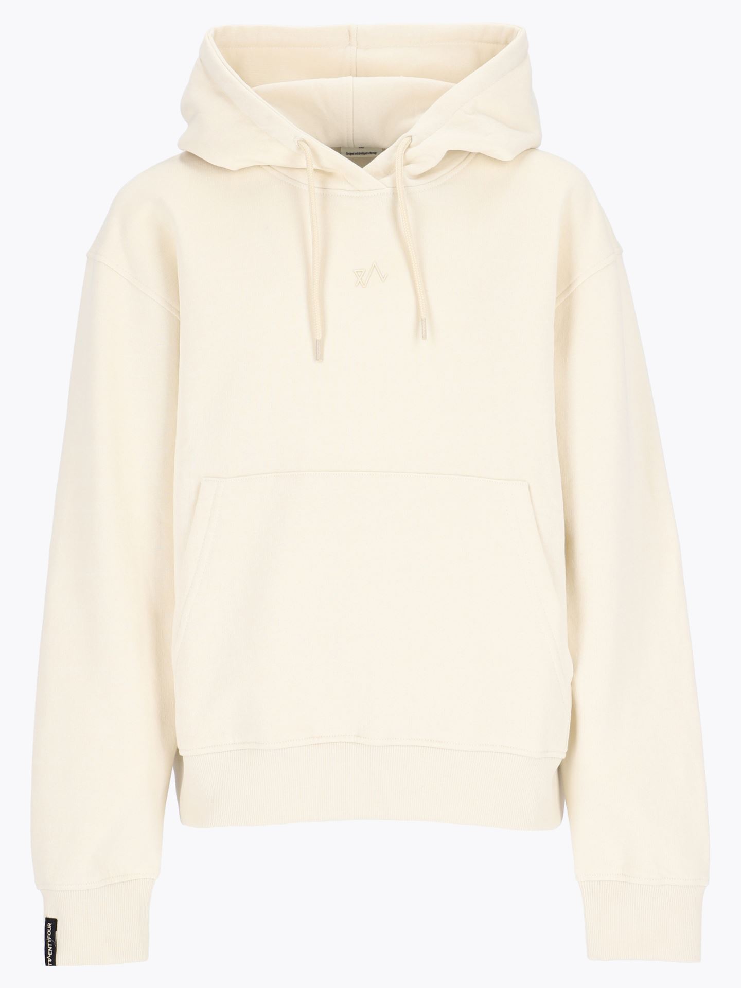 Twentyfour & Hoodie JR Gråhvit