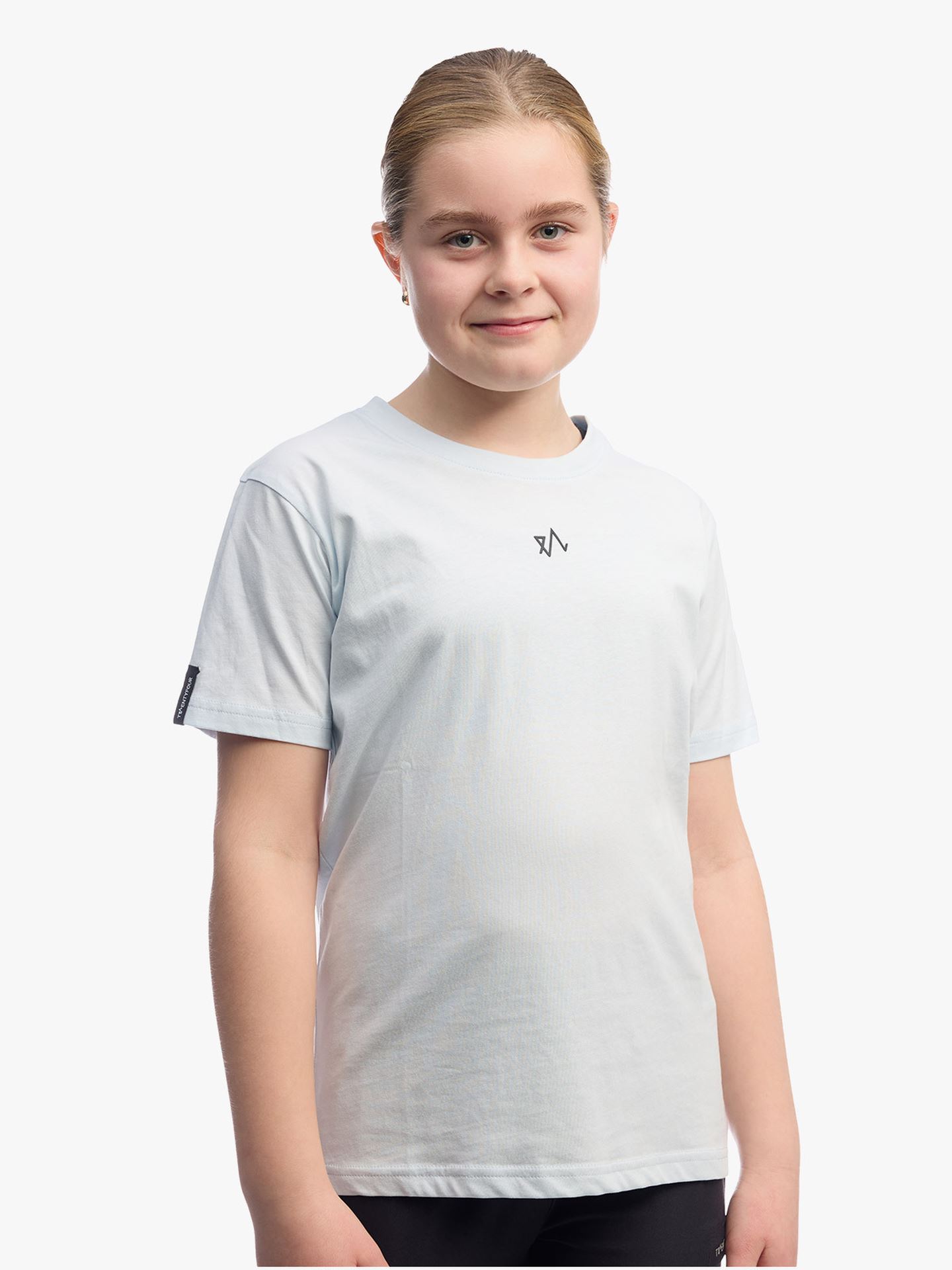 Twentyfour & T-skjorte JR Isblå