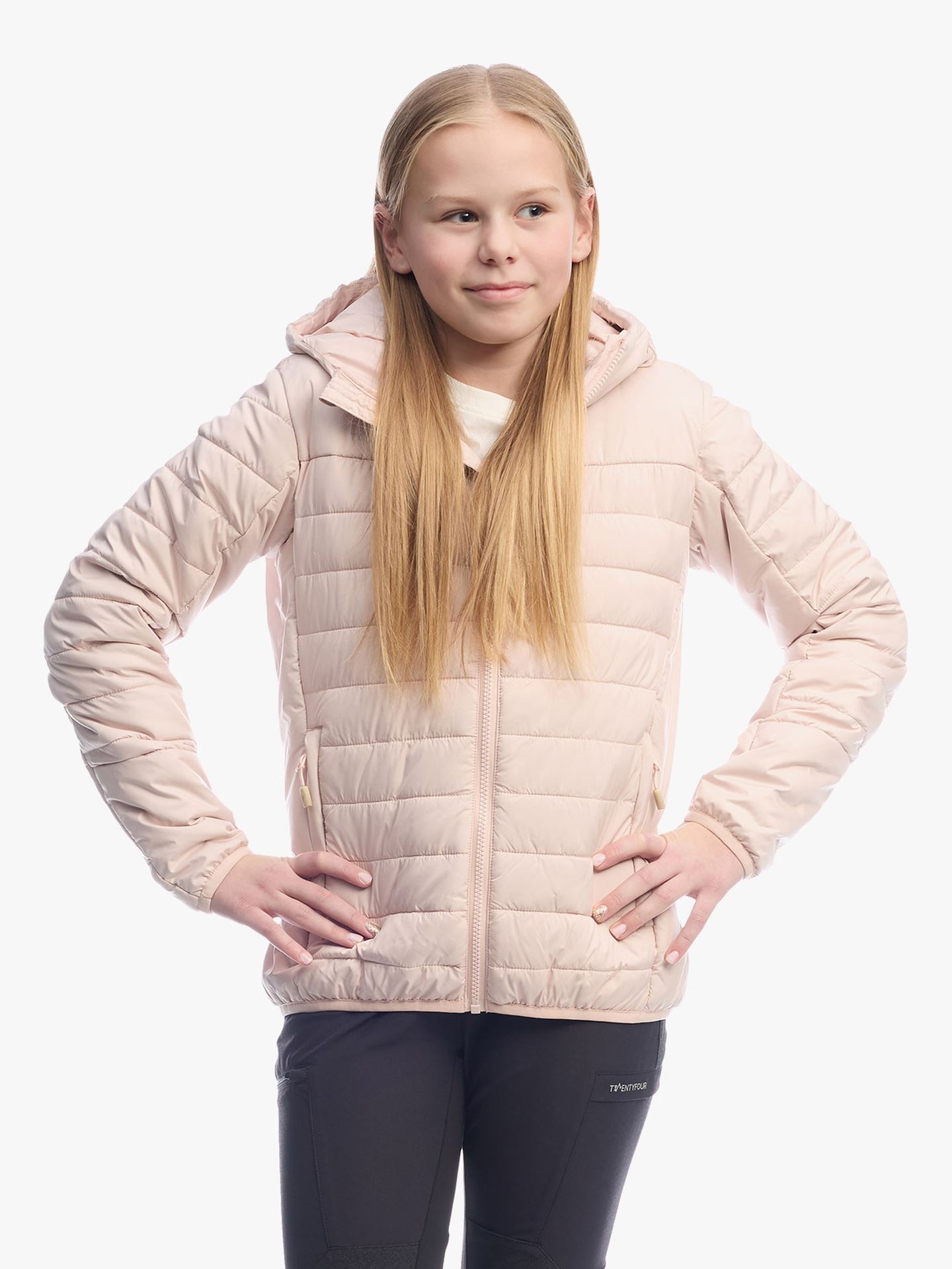 Twentyfour Mode Thermal Jakke JR Lys Støvrosa