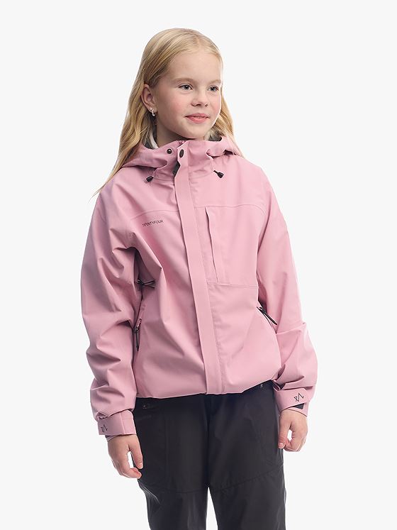 Twentyfour Venture Skalljakke Junior Støvrosa