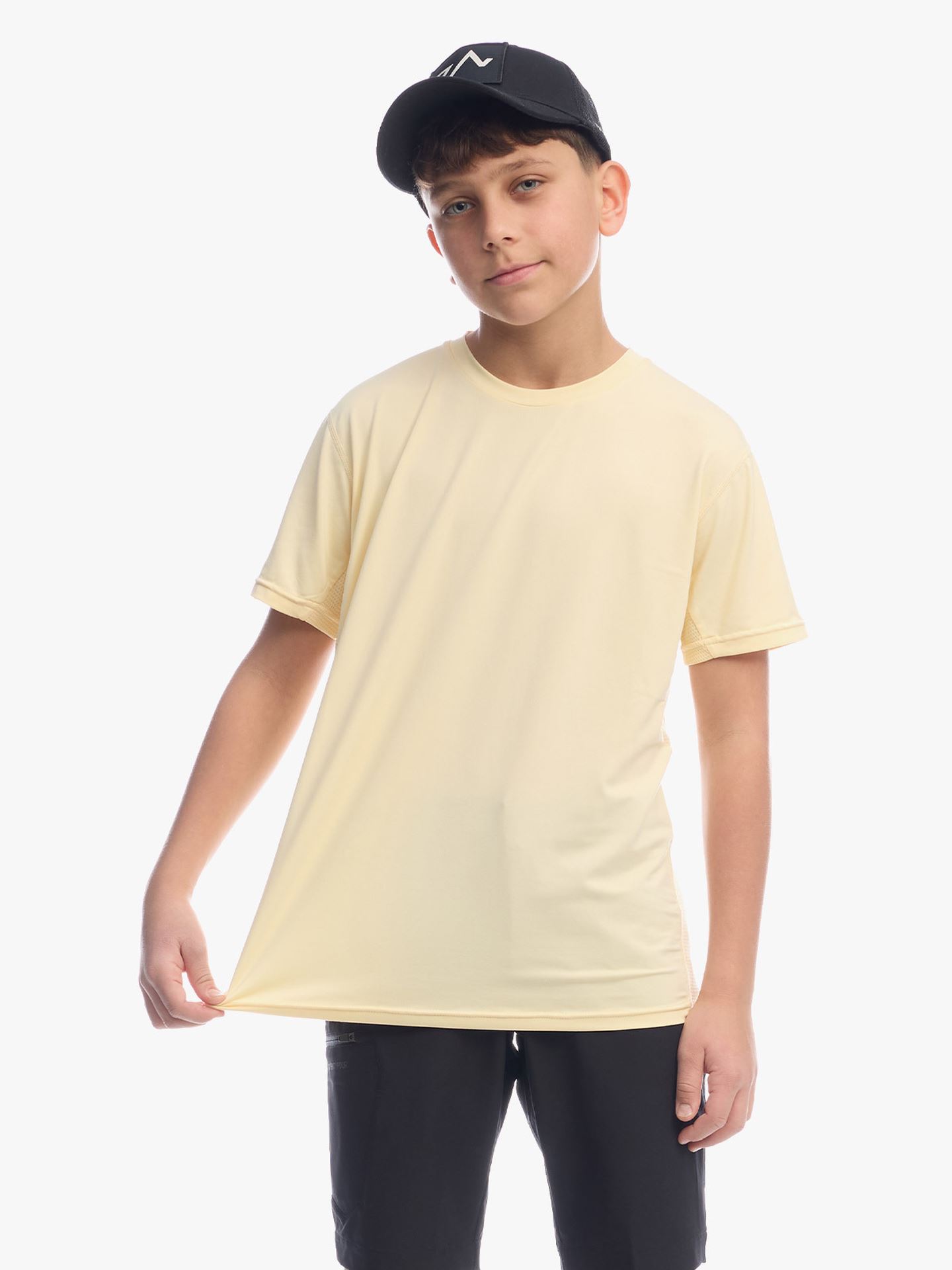 Twentyfour Venture Tee JR Lys Gul