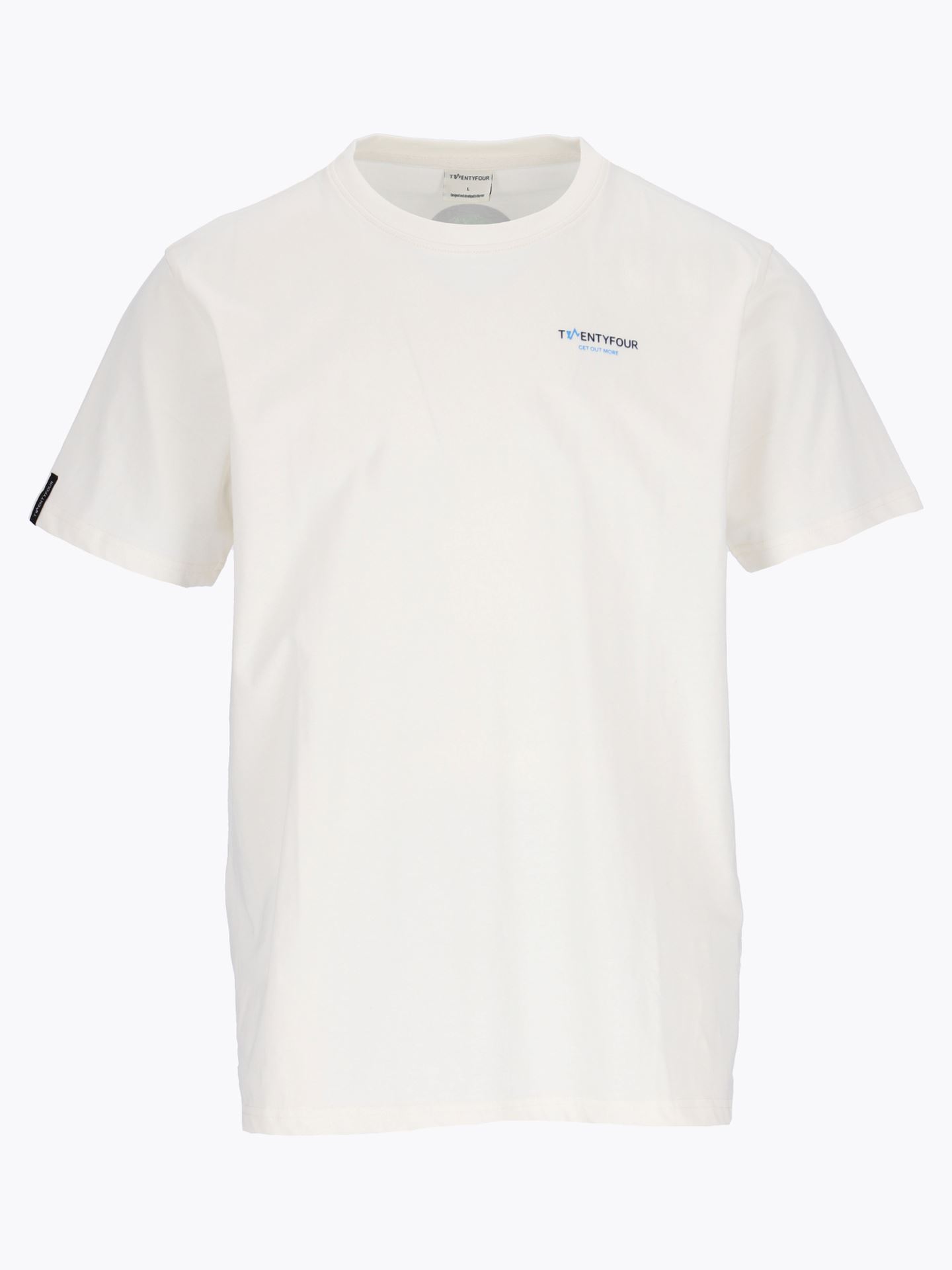 Twentyfour & IGO Back T-skjorte U Hvit