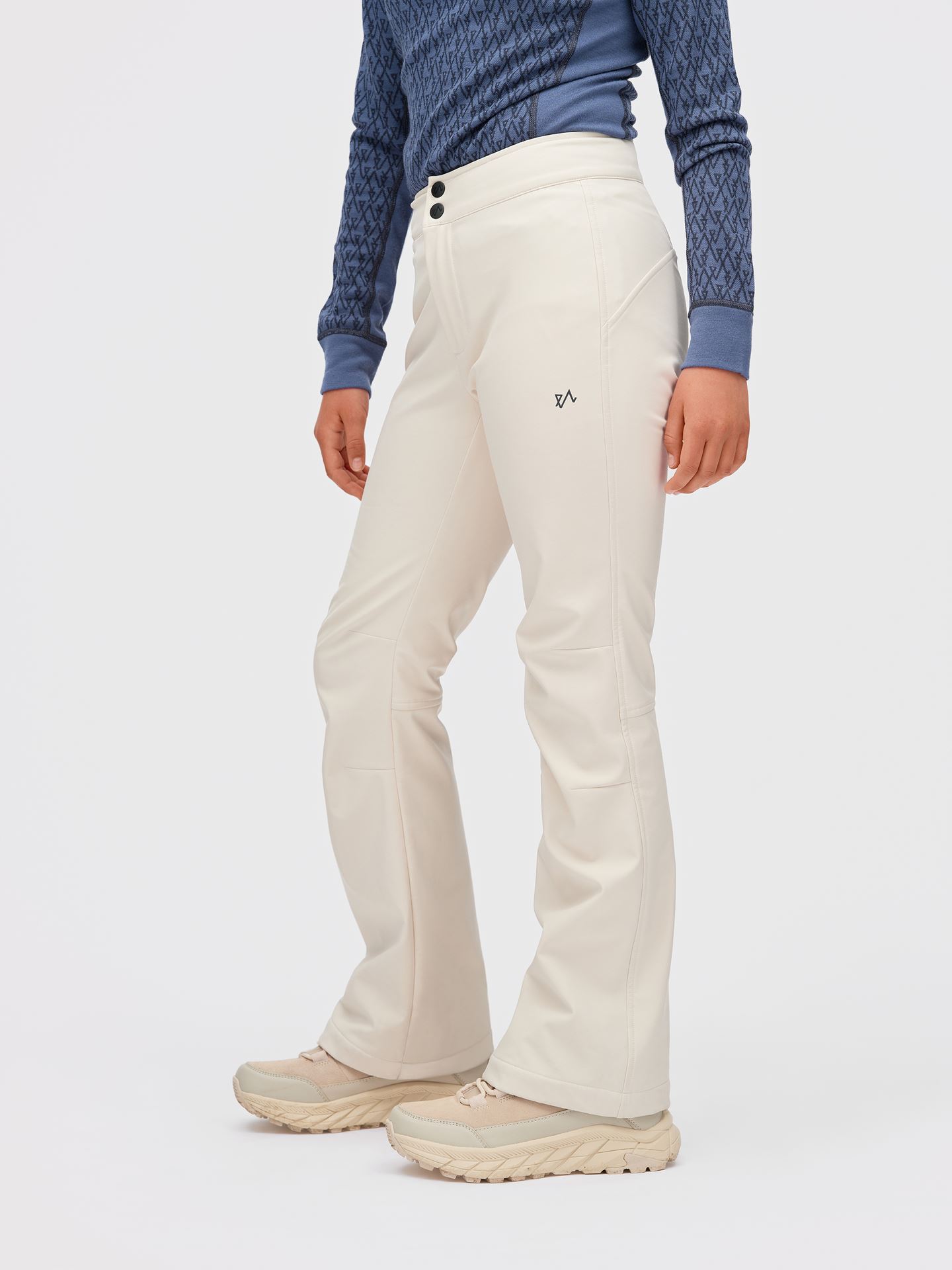 Twentyfour Aurora Resort Bukse JR Gråhvit